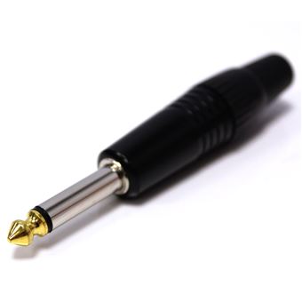 Conetor BeMatik 6,3 mm Jack Mono Plástico Conetor Macho - 1