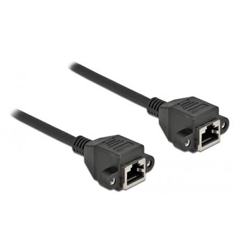 Cabo de Rede DeLOCK 87006 | Preto - 1