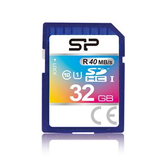 Cartão de Memória Silicon Power 32GB SDHC Card | Azul - 1