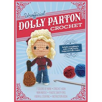 Unofficial Dolly Parton Book And Crochet Kit - 1