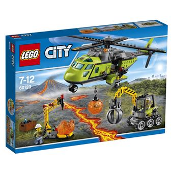 LEGO City Volcano Supply Helicopter 60123 | 330 Peças - 1