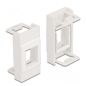 Placa de Parede e Cobertura de Interruptor DeLOCK 81353 | Branco - 1