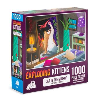 Puzzle Exploding Kittens: CAT IN THE MIRROR | 1000 Peças - 1