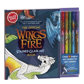 Wings Of Fire Stained Glass Art Book - 1