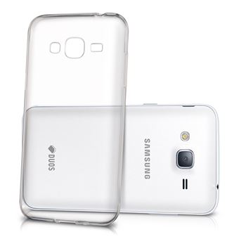 Capa Gel TPU Silicone Multi4you para Samsung Galaxy J3 2016 - Transparente - 1