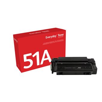 Compatível Xerox Everyday Toner Preto compatível com HP 51A (Q7551A), Capacidade padrão - 1
