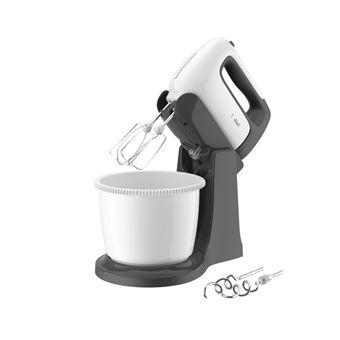 Batedeira Tefal Prep'Mix+ HT4641 | 2.5 L | 5 Velocidades | 500 W | Cinzento, Branco - 1