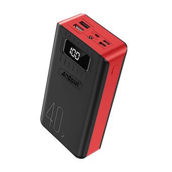 Power Bank com 5 Entradas Andowl Q-CD701 | 40000mAH | Preto - 1