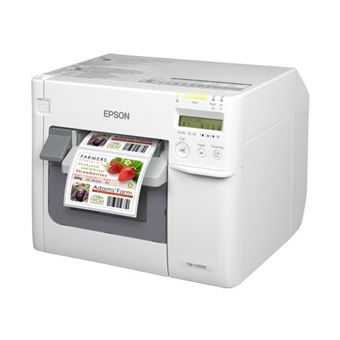 Impressora de Etiquetas Epson TM-C3500 | Branco - 1