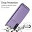 Capa Magunivers | PU + TPU com suporte e vários titulares de cartão Roxo para Samsung Galaxy A50/A50s/A30s_2