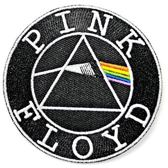 Emblema Rock Off Pink Floyd | Circle Logo | Woven Patch - 1