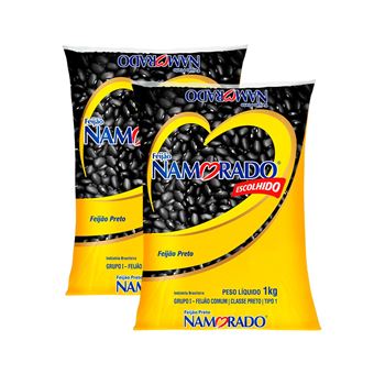 Pack Feijão Preto Camil Namorado | 2x1kg - 1