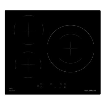 Placa de Indução Glem Gas GTI630ESL | Elétrica | 59 cm | 3 Zonas | Preto - 1