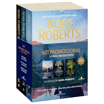 Kit Nora Roberts: Um Sinal Dos Céus Com Na Calada Da Noite Com Identidade Roubada - 1