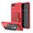 Capa Magunivers PU revestido com folha built-in vermelho para Apple iPhone 8 Plus/7 Plus/6s Plus/6 Plus 4.7 inch_0