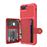 Capa Magunivers PU revestido com folha built-in vermelho para Apple iPhone 8 Plus/7 Plus/6s Plus/6 Plus 4.7 inch_2