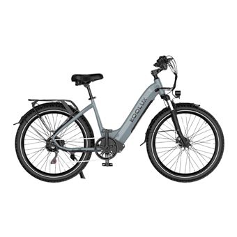 Bicicleta Elétrica para uso diário KOOLUX X2 | Bateria de 48 V, 15 Ah e 720 Wh | Autonomia de 65 a 80 km | Cinza - 1