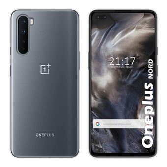 Capa Tumundosmartphone Transparente de Silicone Gel TPU para OnePlus Nord - 1