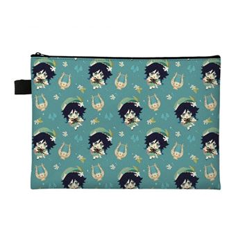 Porta Documentos Sunny Holiday Genshin Impact A10 - Verde claro - 1