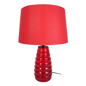Candeeiro de Mesa Tosel Symphonie | 30 cm | 1 Luzes - Vermelho - 1