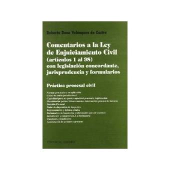 Comentarios a la Ley de enjuiciamiento civil (artículos del 1 al 98) - 1