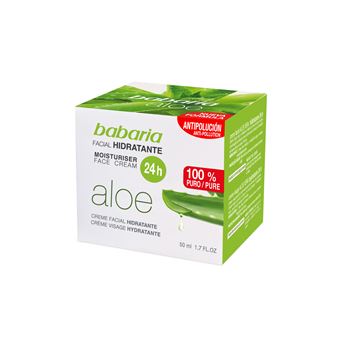 Day & Night Cream Babaria 24-hour Moisturising Face Cream Aloe Vera - 1