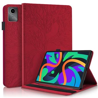 Capa ZURSANA para Tablet Lenovo Tab M11 | Porta Canetas | Suporte Ajustável e Proteção Anti - choque - Vermelho - 1