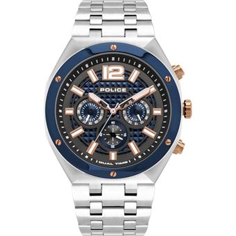 Relógio Homem POLICE WATCHES KEDIRI PL.15995JSTBL-61M - Prata - 1