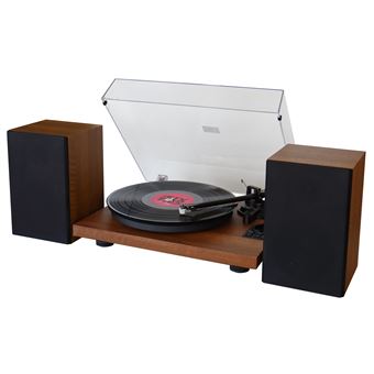 Gira-discos Soundmaster PL711BR | Castanho - 1