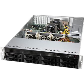 Caixa para Computador Supermicro CSE-LA25TQC-R609LP | Preto - 1