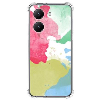 Capa TUMUNDOSMARTPHONE de silicone à prova de choque para Xiaomi Poco X7 Pro 5G Design aquarela 02 desenhos - 1