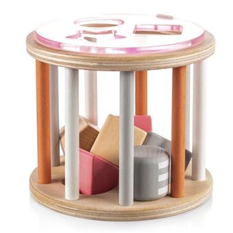 Quebra-cabeças de madeira Zopa Pink - 1