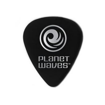 Planet Waves 1CBK6-10 palheta Celuloide Preto 10 peça(s) - 1