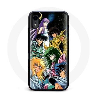 Capa Maniacase para Iphone XR Les Cavaloiers Du Zodíaco Anime Culte Saint Seiya Anime Manga - 1