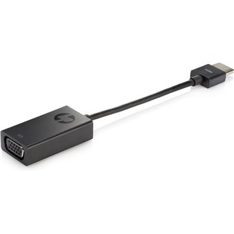 Adaptador de Cabo de Vídeo HP Cabo adaptador HDMI para VGA | Preto - 1