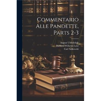 Commentario Alle Pandette Parts 23 - 1