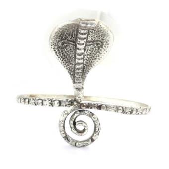 Les Trésors De Lily - Designer de pulseira braço "Cobra"de prata - 1