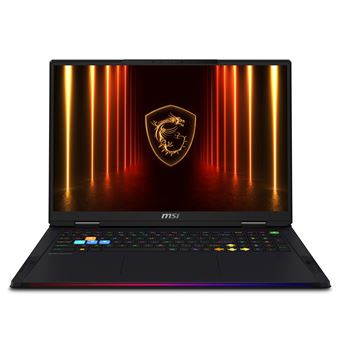 Computador Portátil Gaming MSI Raider 18 HX AI A2XWIG-075 | 18'' | Intel Core Ultra 9 285HX | GeForce RTX 5080 | 64 GB | SSD 4TB - 1