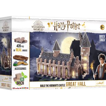 Puzzle de Moldura Trefl Televisão/filmes Brick Trick Harry Potter Great Hall | 420 Peças - 1