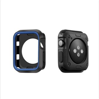 Capa de Proteção Reforçada Gift4Me para Apple Watch SE (2022) | 40 mm - Preto / Azul - 1