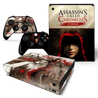 Autocolantes de Proteção HSMY para Consola e Comando Microsoft Xbox X - ASSASSINS CREED -TN-XBONEX-0201 - 1
