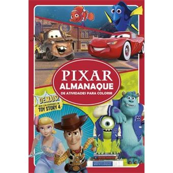 Disney Pixar Almanaque De Atividades Para Colorir - 1