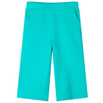 Calças para criança vidaXL | com pernas largas menta 116 | 5 a 6 anos - 1