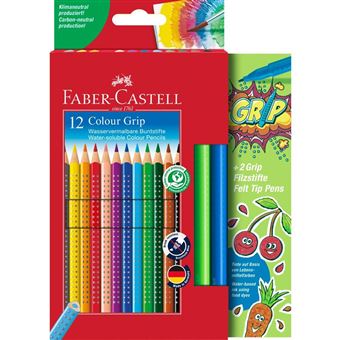 Lápis de Cor Faber-Castell Colour Grip - 1