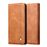 Capa PU cavalo louco auto-absorvido vintage marrom para Samsung Galaxy A50_0