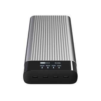 Power Bank HYPER HJ245B | 27000 mAh | Prateado - 1