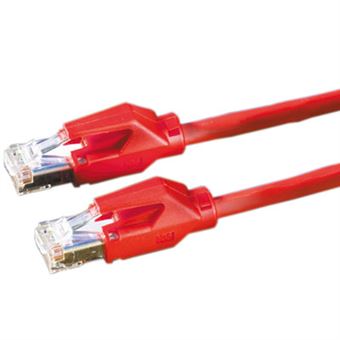Cabo de Rede Draka Comteq S/FTP Patch cable Cat6, Red, 0.5m | Vermelho - 1