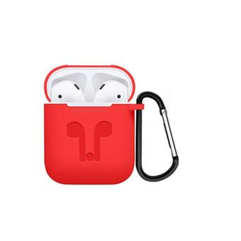 Capa de Silicone Skyhe Slim para inPods 12 com Gancho / Arnês - Vermelho - 1