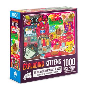 Puzzle Exp. Kit.: THE DREAMS AND NIGHTMARES OF A DOG | 1000 Peças - 1