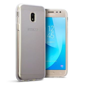 Capa Gel TPU Silicone Multi4you para Samsung Galaxy J3 2017 - Transparente - 1